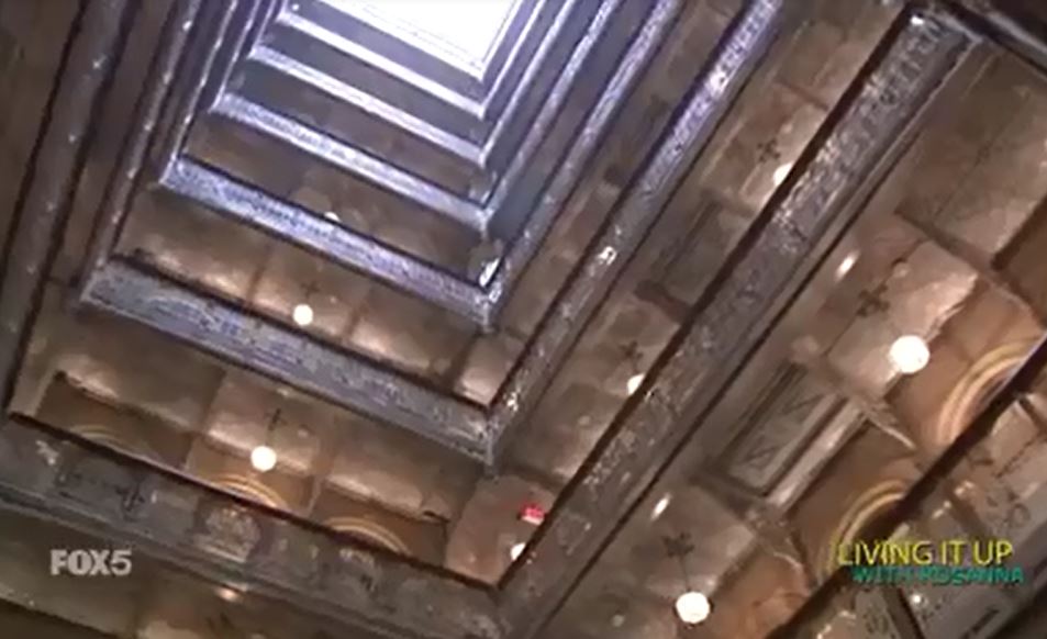 Beekman Hotel Atrium on channel Fox 5